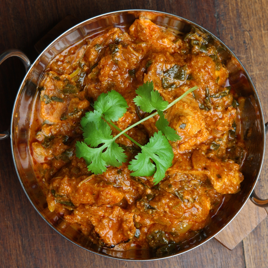 Healthy Beef & Spinach Curry